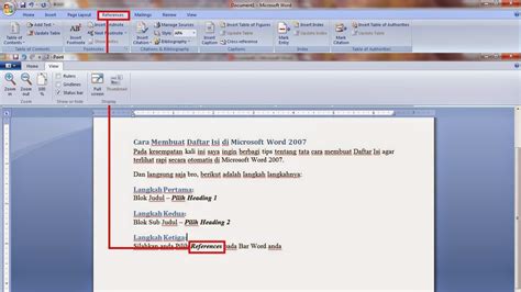 Cara menginstall microsoft office 2007. Tutorial Membuat Daftar Isi di Microsoft Word 2007 - Suku ...