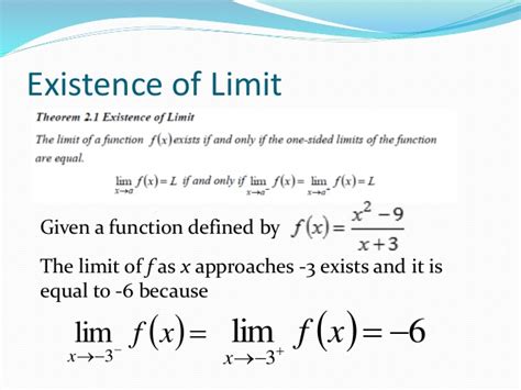 Aug 10, 2014 · one way to aproach these kinds of limits is to use the monotone convergence theorem, (real bounded monotone sequences converge). Limit of functions (CBA College of Business Ad)