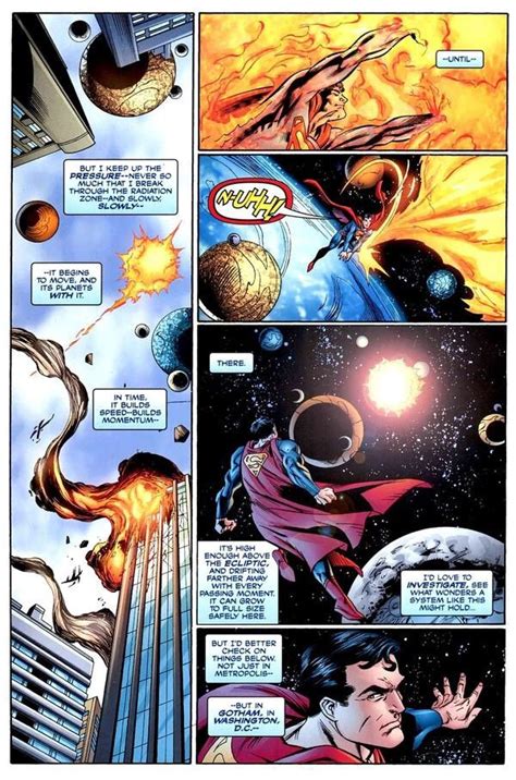 Superman Moving Planets