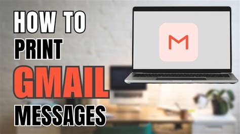 How To Print Email From Gmail Print Gmail Messages Youtube