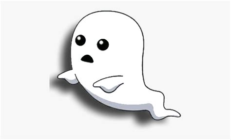 Ghost Spirit Spooky Halloween Haunted Kms White