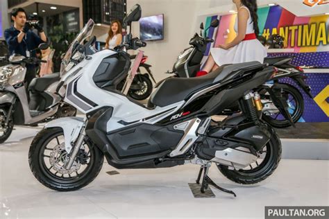 Nae fear, matey, save your there's only one catch: GIIAS 2019: Honda ADV 150 adventure scooter shown Paul Tan ...