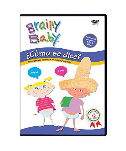 Buy Brainy Baby ¿como Se Dice Aprendiendo Palabras En Ingles Y Espanol