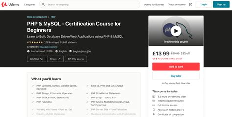 5 Best Php Certifications You Need To Learn In 2024 Updated