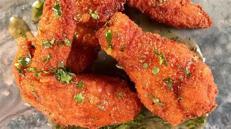 Carla urged us to sample nashville's famous dish: Another amazing Stranger Wings recipe!