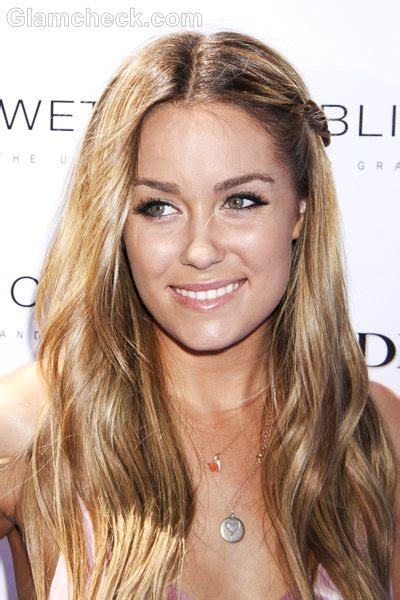 But really, the big question we've been wondering since the start, besides who she's dating, dumping or ditching, is how does the girl never have a bad hair day?! Lauren Conrad Hairstyle: Middle Parted Open Wavy Hair