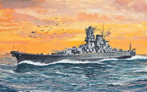 The Largest Battleship Ever Built Ijn Yamato