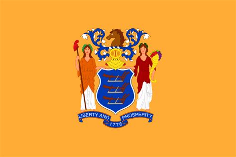 Buy New Jersey State Flag Online Printed And Sewn Flags 13 Sizes