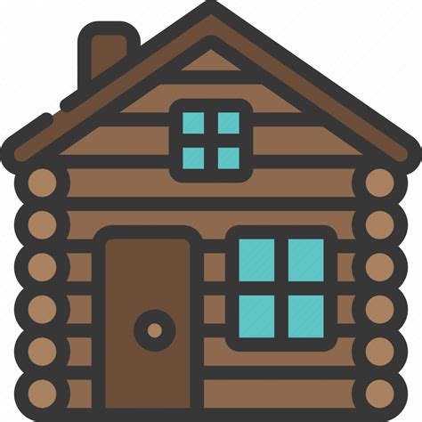 Cabin Real Estate Log Wooden Icon Download On Iconfinder