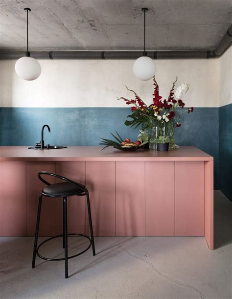 Dezeen On Twitter Ten Playful Pink Kitchens That Use Colour In