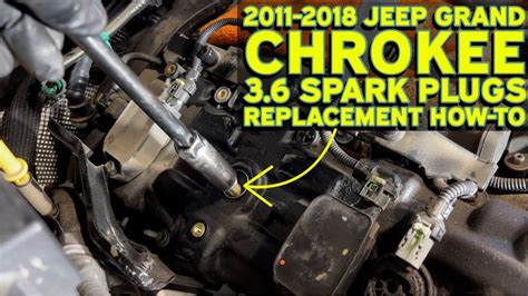 2018 Jeep Grand Cherokee Spark Plug 36l Pentastar Replacement How To