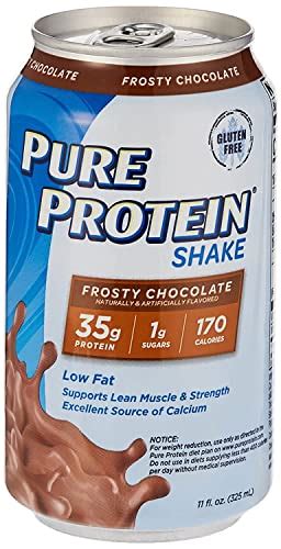 Reviews For Pure Protein Frosty Chocolate Protein Shake 35g Complete