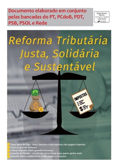 Proposta De Reforma Tributária Solidária