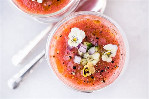 Recette facile de gaspacho aux tomates