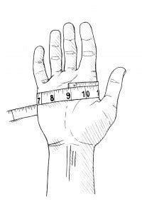 Generally, gloves have sizes written on the thumb or little finger, but sometimes, that might not be there. How to Measure Glove Size - Proper Cloth Reference ...