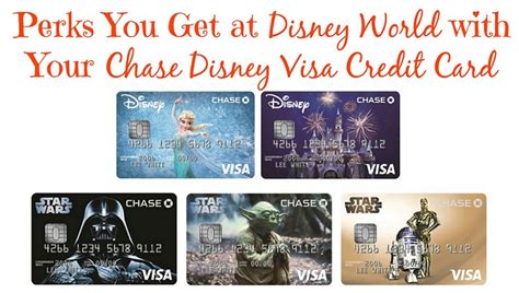 Perks You Get At Disney World With Your Chase Disney Visa Credit Card