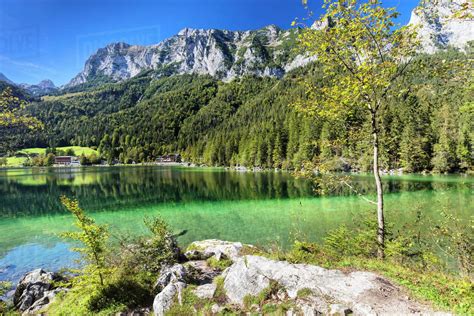 Hintersee Lake Reiteralpe Mountain Ramsau Berchtesgadener Land