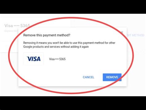 Start by heading over to the google payments center web portal using chrome on your once you are there, simply tap edit or remove to edit or delete your credit or debit cards. How To Remove Payment Method From Google Play Store||Delete Credit card Details - YouTube