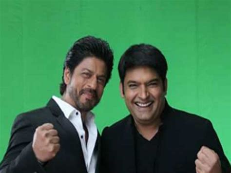 Shah Rukh Khan Shoots For The Promo Of The Kapil Sharma Show Times Of