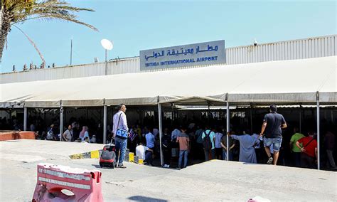 Rocket Hit Libyan Airport Reopens Gulftoday