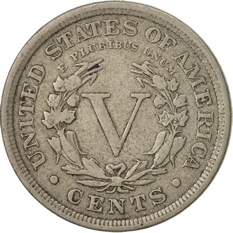 Five Cents 1899 Liberty Head Nickel Coin From United States Online