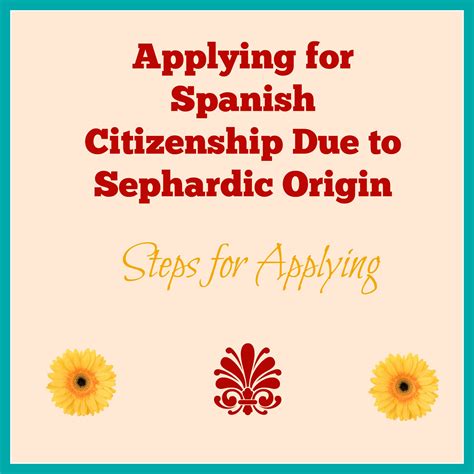 One or both of your parents was or were spanish and born in spain. How to Apply for Spanish Citizenship Due to Sephardic ...
