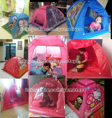 Jual Tenda Kemah Tenda Camping Tenda Anak Tenda Kotak Motif Kartun