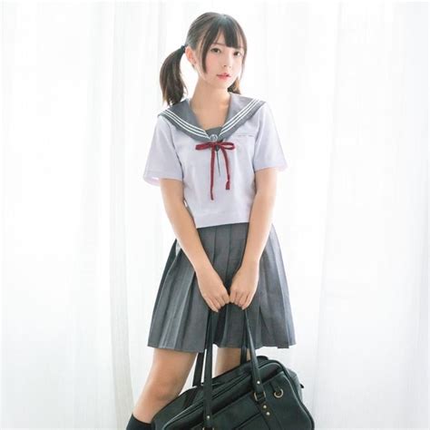 Jk Uniform Sailor Suit Japanese Girl College Wind Student School Class