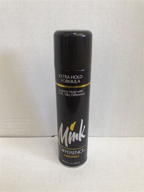 1x Mink Difference Hair Spray Extra Hold 7 Oz Can Htf For Sale Online