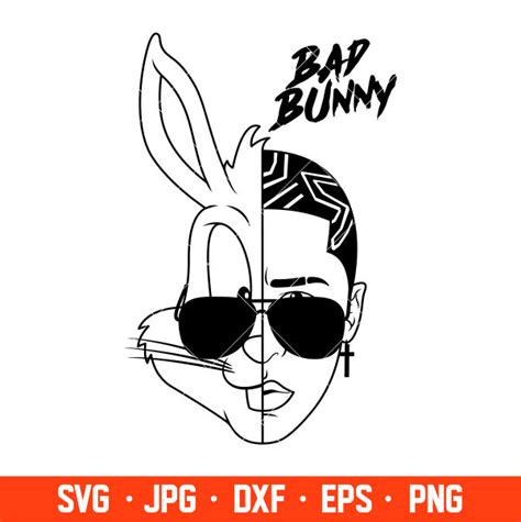 Bad Bunny Svg Svg Bad Bunny Playboy Svg Conejo Malo Svg Playboy The