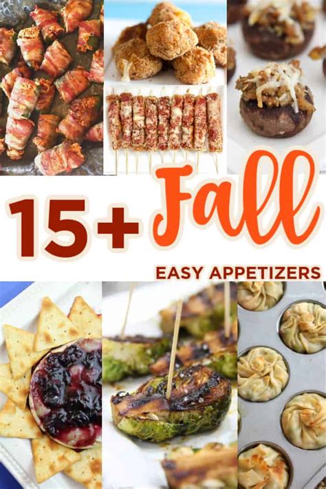 15 Easy Fall Appetizers Made With Happy