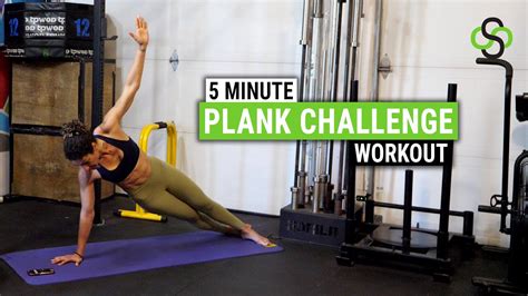 5 Minute Plank Challenge No Stop Workout No Equipment Full Body