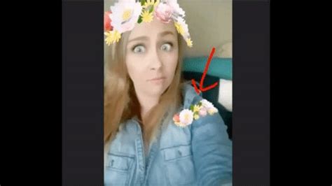 Snapchat Filter Picks Up Ghost Like Face Lurking Next To Shocked Woman