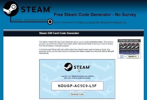 Use this money to get steam gift cards for free! Free Steam Gift Card Code Generator