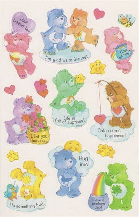 Adorable Care Bears Spreading Love And Joy