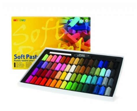 Mungyo Soft Pastel 64 Colour Set Square Chalk