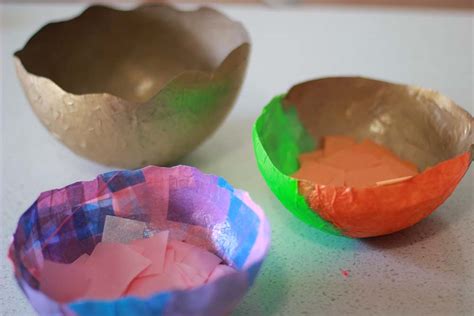 Craft Tissue Paper Bowls Mornington Peninsula Kids