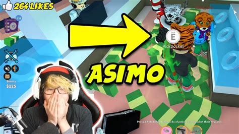 Playing Asimo3089 S First Roblox Game Before Jailbreak Youtube