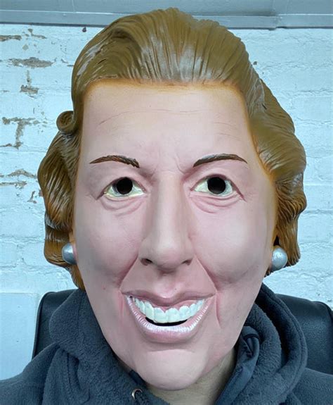Margaret Thatcher Mask Rubber Johnnies Masks