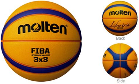 Fiba organises the most famous and prestigious international basketball competitions. Molten FIBA 3X3 Street Basketball