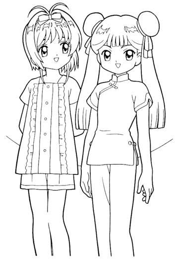 Kids N 25 Coloring Pages Of Sakura