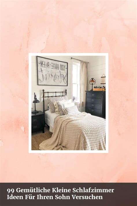 99 Gemütliche Kleine Schlafzimmer Ideen Für Ihren Sohn ...
