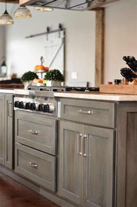 Cherry, maple, painted maple, oak, hickory, rustic. Haas Signature Collection Shakertown V door style Barnwood ...