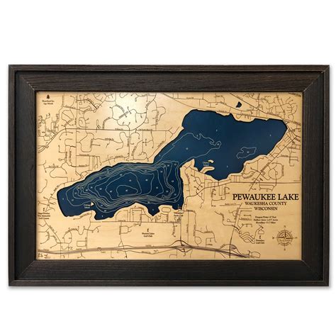 The Product Celebrate Your Happy Place With A Custom Wood Map Of Your