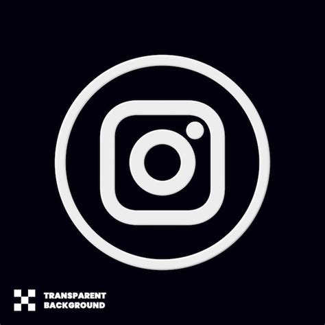 Premium Psd Instagram Social Media Icon 3d