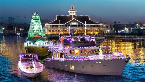 113th Annual Newport Beach Christmas Boat Parade Full Line Up Of
