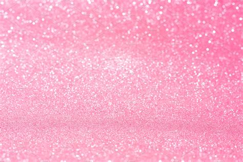 Horizontal Pink Glitter Background W Abstract Stock Photos ~ Creative