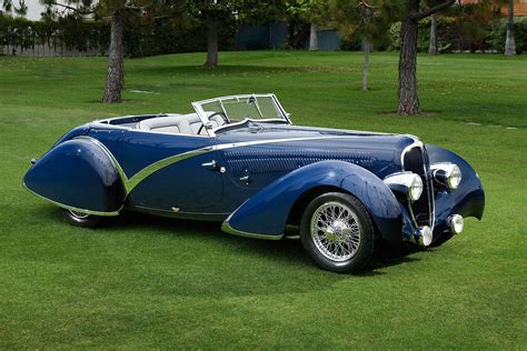 1936 Delahaye 135 Competition Figoni Patented Disappearing Top