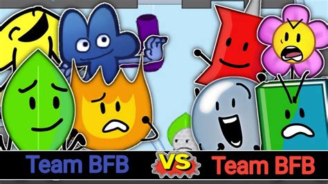 Mugen Battles 4 Bfb Party Firey Leafy Four And X Vs Book Flower