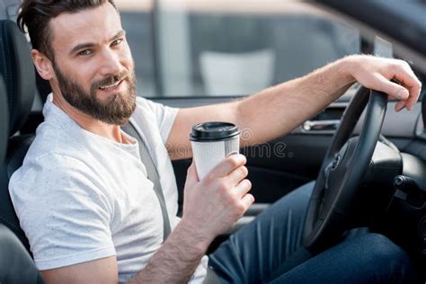 Man Driving A Car Stock Image Image Of Owner Sitting 90056569